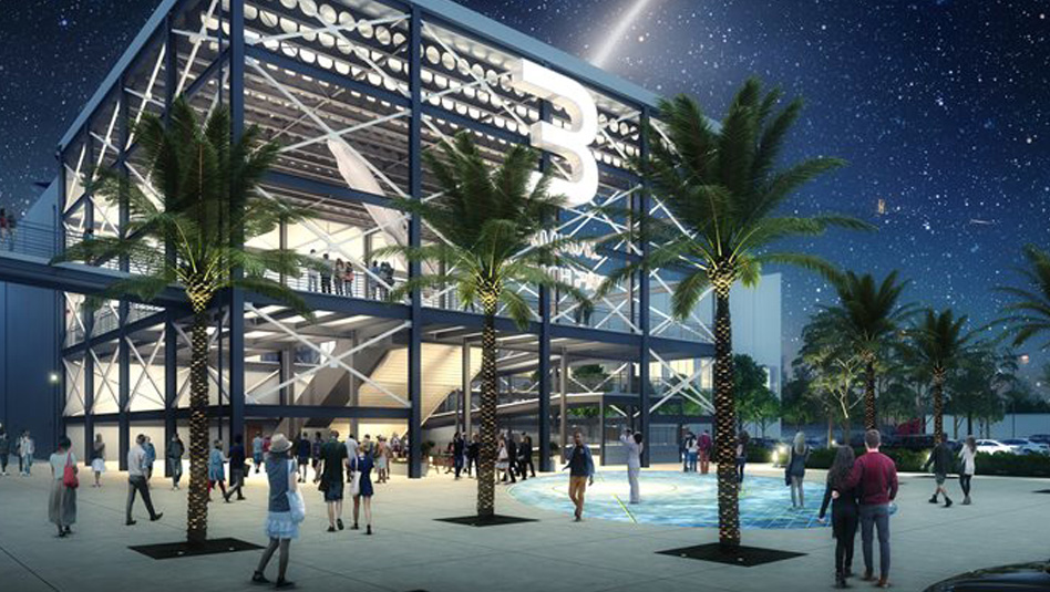 טרמינל 3 בפורט קנברל, הדור הבא של מבני הנמל. הדמיה פורט קנברל