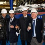 הולנד אמריקה ליין: טקס חיתוך לוח הפלדה הראשון לאונייה חדשה