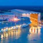 Norwegian Encore קפצה למים