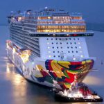 Norwegian Encore עזבה את המספנה בדרכה לים הפתוח