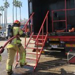 תרגיל כיבוי אש נרחב התקיים אתמול (ג’) בנמל חיפה