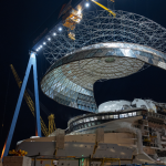 הכיפה הענקית של Legend of the Seas הותקנה בהצלחה