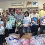 “תיק לכל ילד”: עובדי נמל חיפה תרמו ילקוטים לתלמידי טירת כרמל