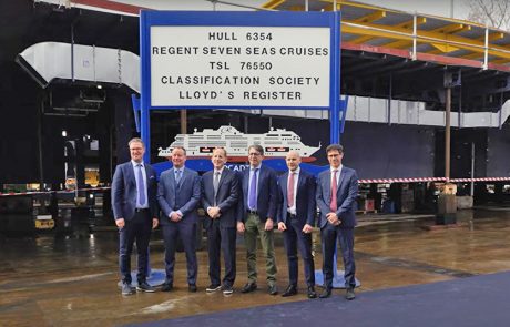 Seven Seas Prestige: טקס הטמעת המטבעות