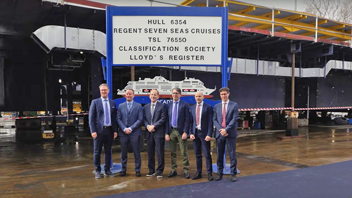 Seven Seas Prestige: טקס הטמעת המטבעות