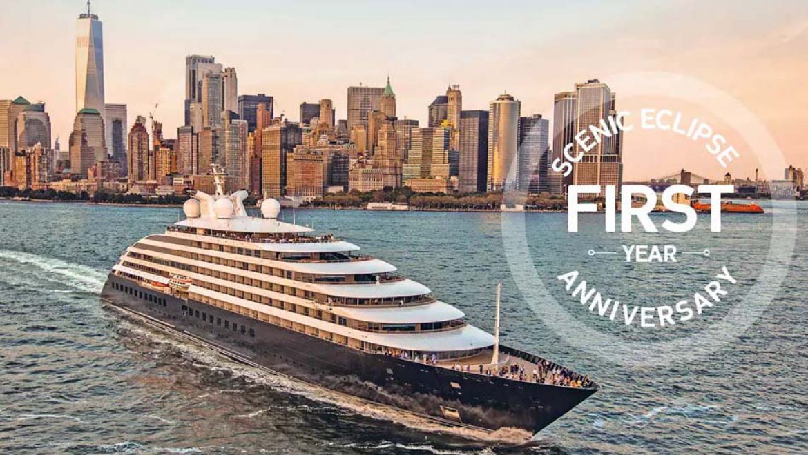 יום הולדת שנה ל-Scenic Eclipse