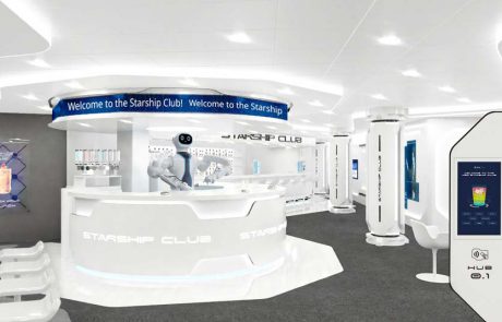 האונייה MSC Virtuosa גאה להציג את רוב-הברמן הרובוטי