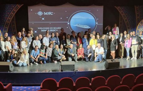 MSC CRUISES הוקירה את יועצי השייט המצטיינים