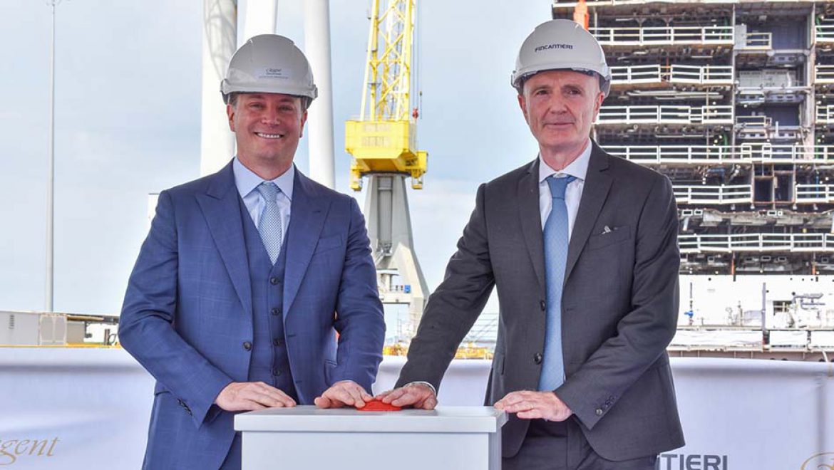 טקס הטמעת המטבעות ב-Seven Seas Grandeur היוקרתית