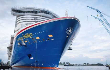 Carnival Jubilee צפה לאוויר העולם במספנת מאייר וורפט