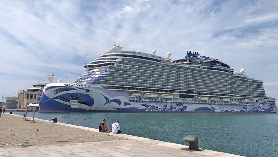 Norwegian Viva עגנה מספר פעמים בנמל אלכסנדריה