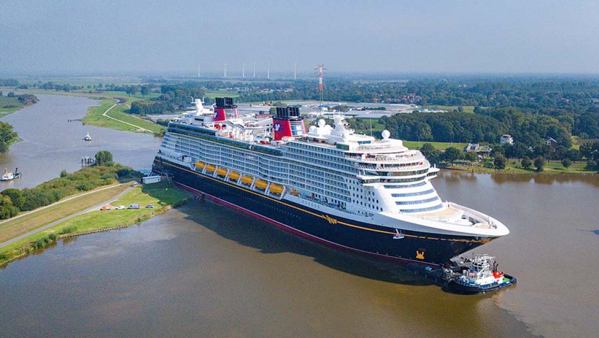 שלב נוסף וחשוב: Disney Treasure עזבה את מספנת מאייר וורפט