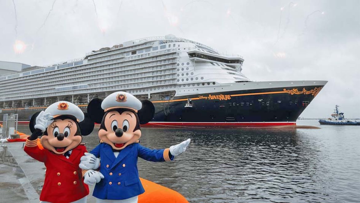 הצצה ראשונה: Disney Adventure יצאה מאולם הבנייה במספנה