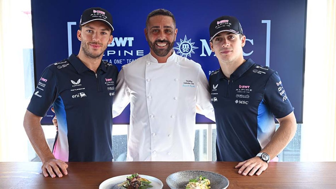 MSC CRUISES מביאה את מסעדות הדגל למסלול המהיר בעולם