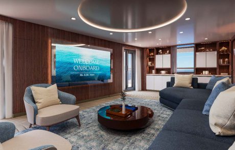 ספינת היוקרה EXPLORA I מציגה את סוויטת הבעלים החלומית