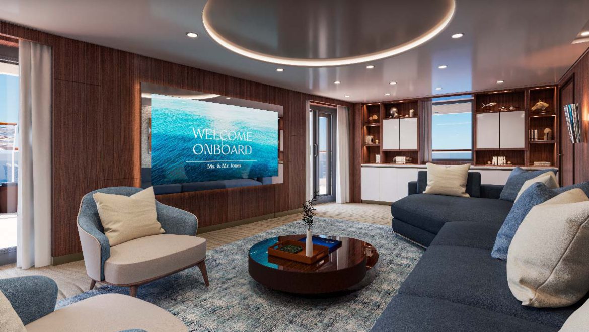 ספינת היוקרה EXPLORA I מציגה את סוויטת הבעלים החלומית