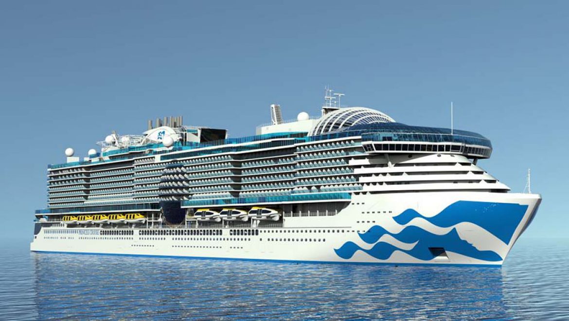 פרינסס קרוזס חושפת את סאן פרינסס – הדור הבא באוניות החברה