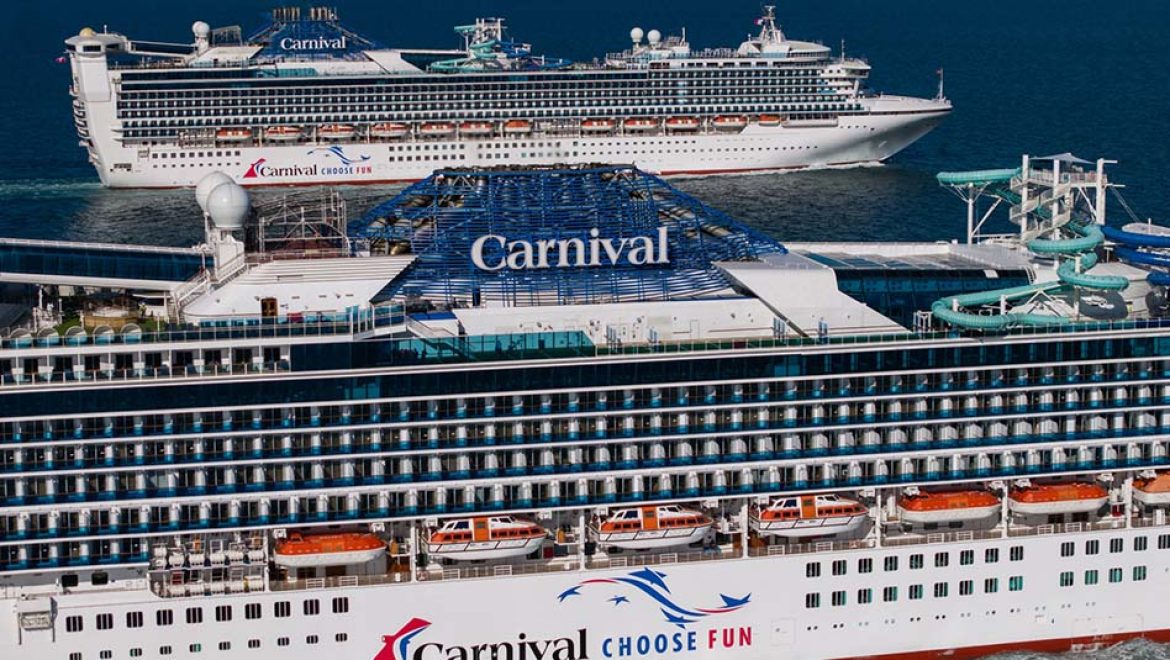 קרניבל מציינת שיא אזורי עם חמש נמלי בית באוסטרליה וניו זילנד