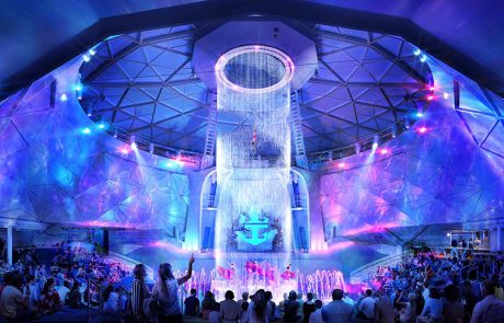 האונייה החדשה של רויאל קריביאן רשמה שלב חשוב בבנייתה