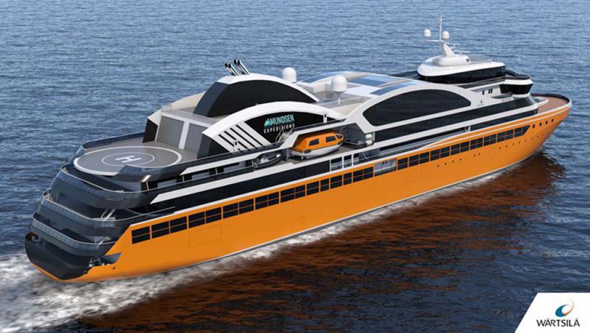 Wärtsilä תבנה ספינות תגלית יוקרתיות