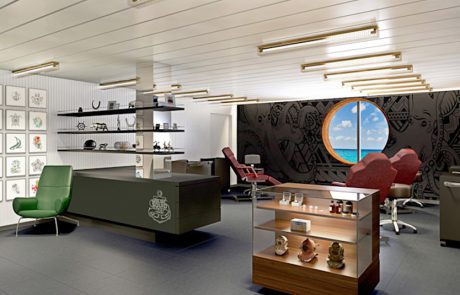 השיגעון הבא: סטודיו לקעקועים ראשון באניית קרוזים