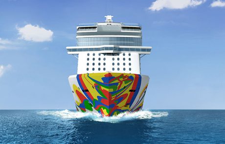 Norwegian Encore: עיצוב בהשראת אומנות מופשטת