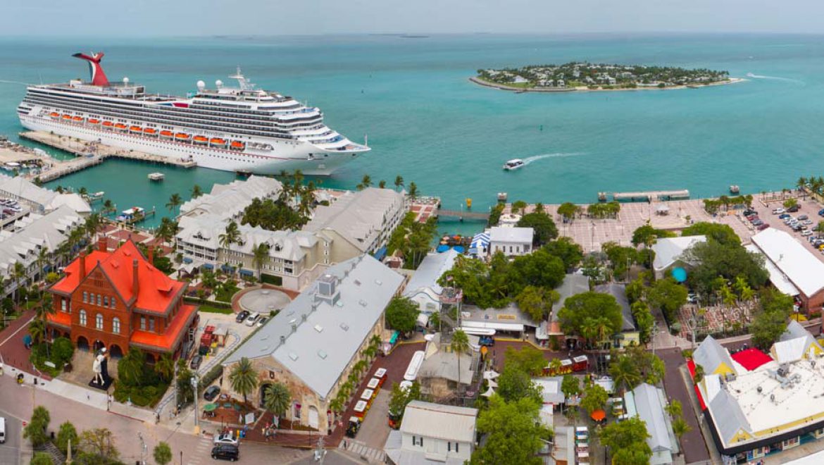 קי ווסט מגבילה את עגינת אוניות הקרוזים