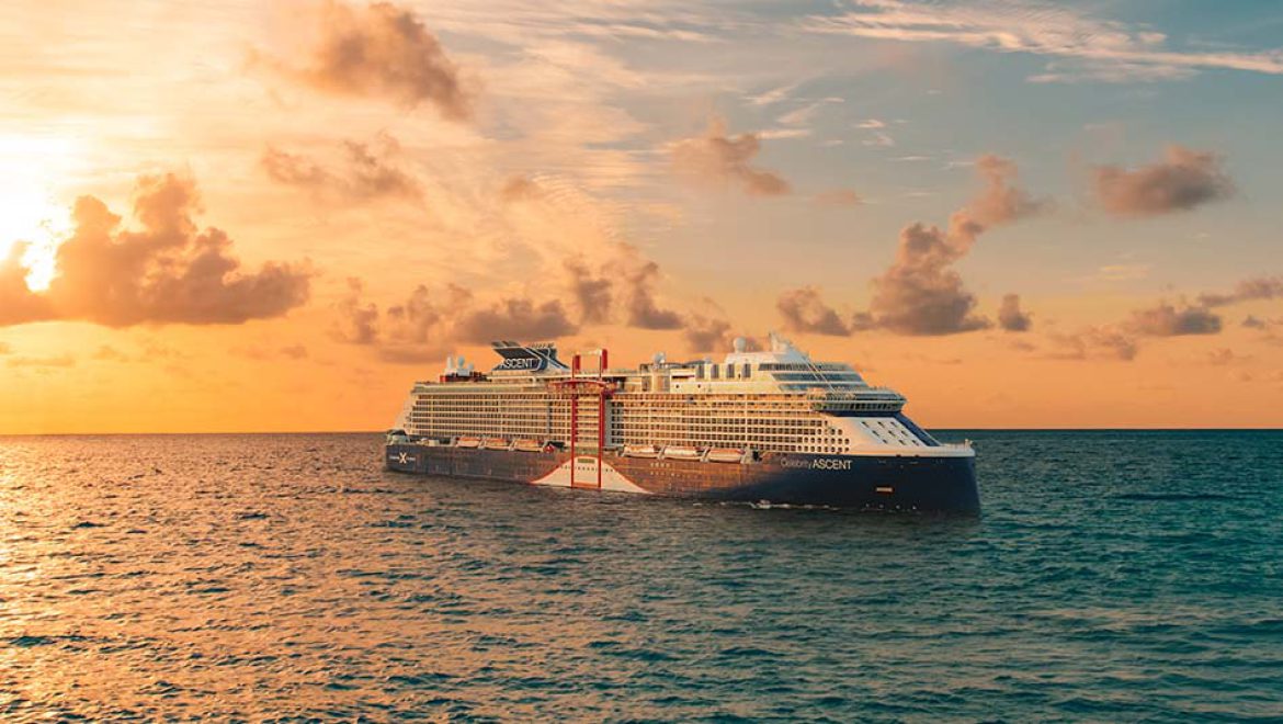 האונייה Celebrity Ascent מציעה שתי הפלגות מקדימות