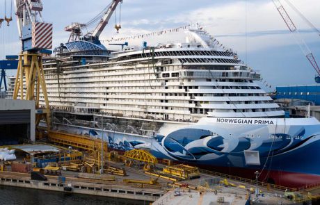 טבילת מים ראשונה לנורוויג’ן פרימה