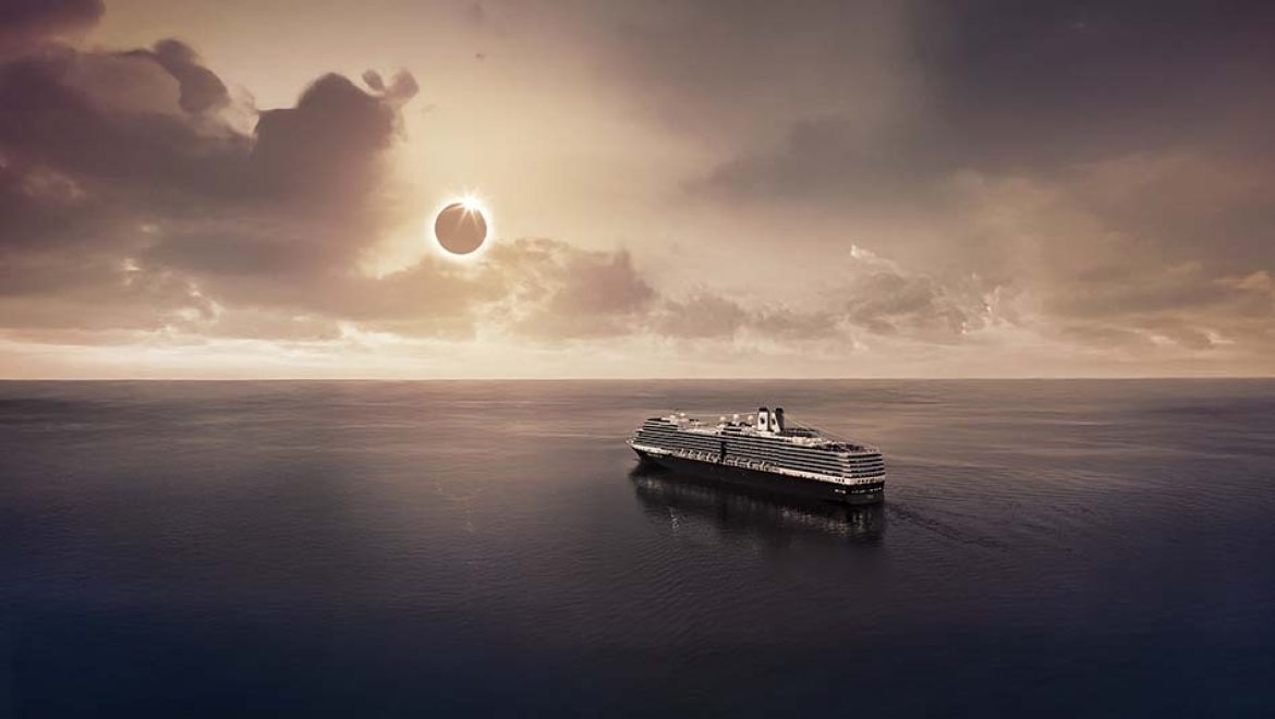 ליקוי חמה בים הפתוח: חוויית 2026 של הולנד אמריקה ליין