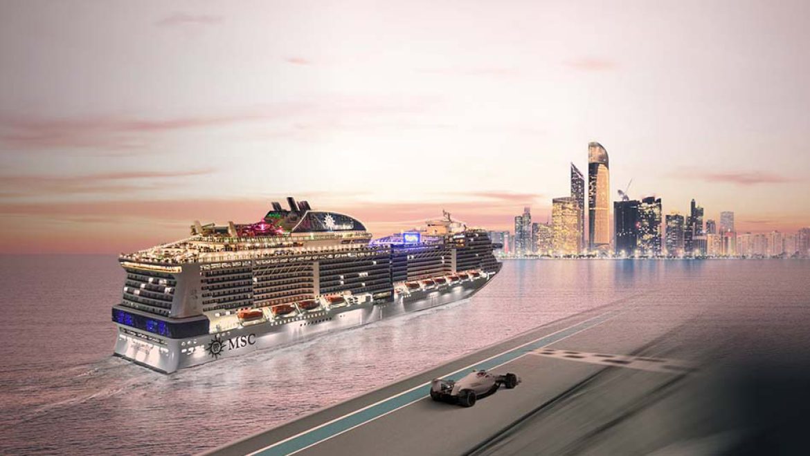 פורמולה 1 ו-MSC Cruises בפול גז לגרנד פרי אבו דאבי