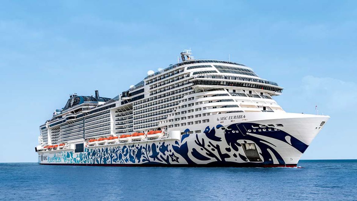 MSC Euribia צפויה לחזור למזרח התיכון ב-2025-26