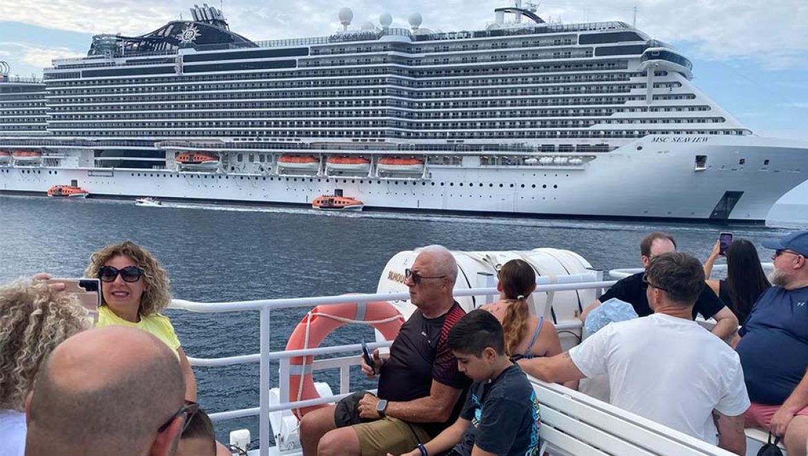 חופשה של מצווה: שייט ב-MSC Seaview עם נכד ב-Yacht Club