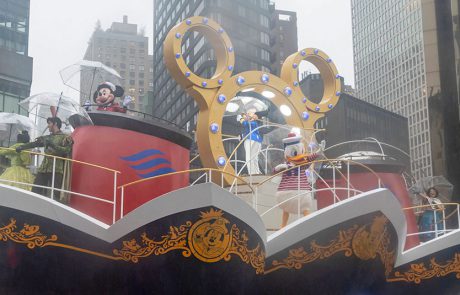 דיסני קרוז ליין, בפעם הרביעית ברציפות, במצעד חג ההודיה של מייסיס