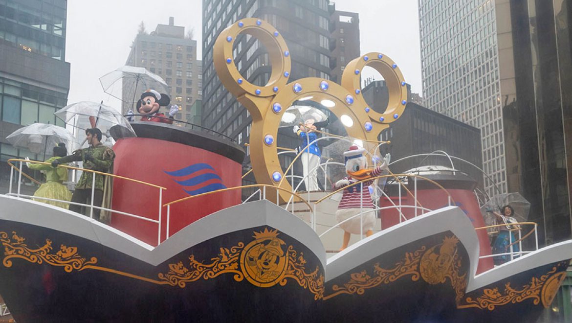 דיסני קרוז ליין, בפעם הרביעית ברציפות, במצעד חג ההודיה של מייסיס