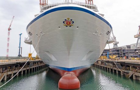 הספינה Allura של אושיאניה קרוזס זכתה לטקס הצפה מכובד