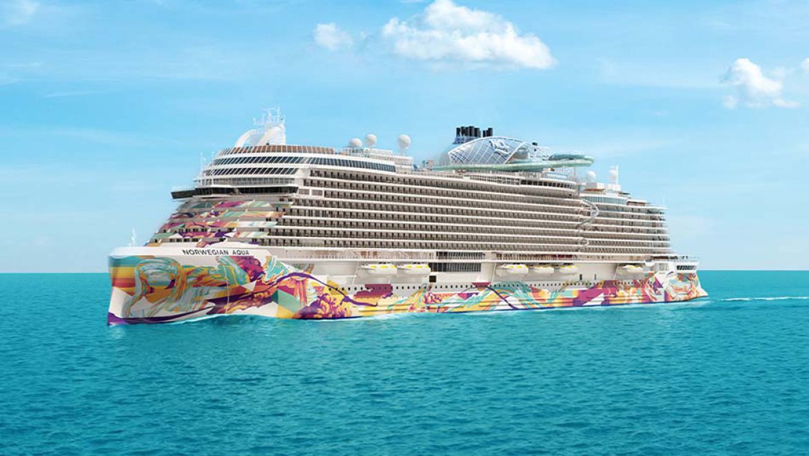 Norwegian Aqua: הראשונה בסדרת פרימה פלוס של NCL
