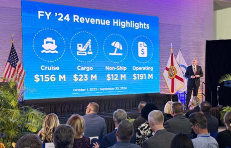 פורט קנברל: השני העמוס בעולם, אירח השנה 7.6 מיליון נוסעים