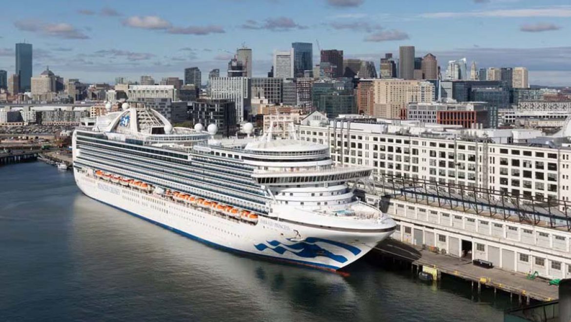 ברוכים הבאים לבוסטון! Emerald Princess עגנה בנמל הבית