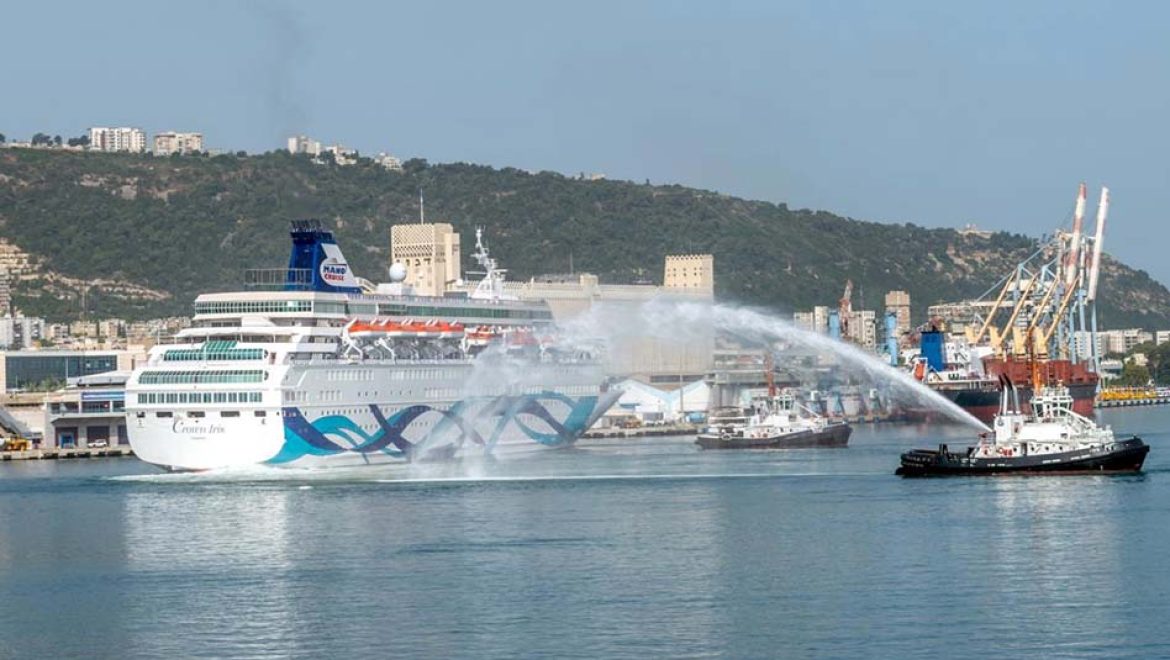 קבלת פנים חגיגית ל-“קראון איריס” של “מנו ספנות”