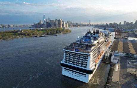 האונייה MSC Meraviglia הגיעה לניו יורק ותציע הפלגות שנתיות