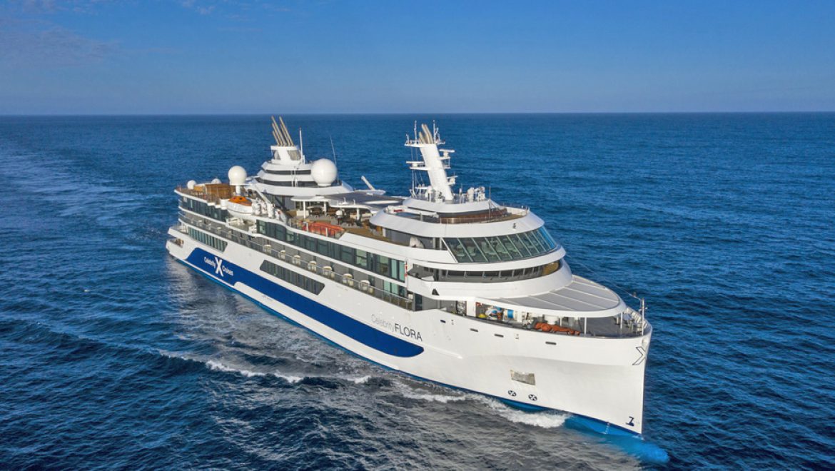 סלבריטי פלורה הושקה באיי גלאפגוס