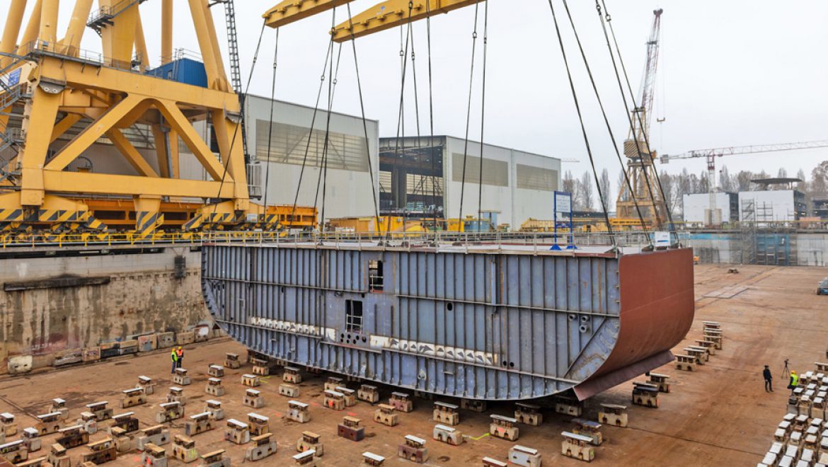 הולנד אמריקה ליין חגגה את תחילת בנייתה של ה-Ryndam