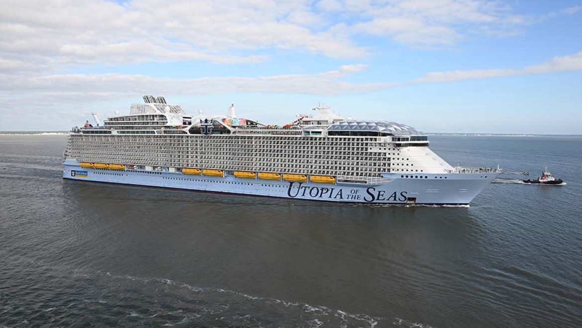 תמונות ראשונות: Utopia of the Seas בדרכה ליבשת אמריקה