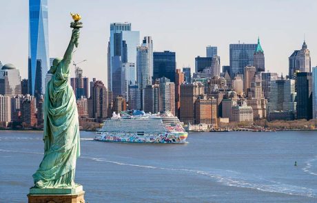 Norwegian Aqua משיקה הפלגה ראשונה מניו יורק לברמודה