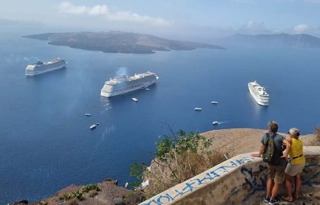 עוגנים ומשלמים: יוון מכניסה את נוסעי הקרוזים למשוואה הכלכלית