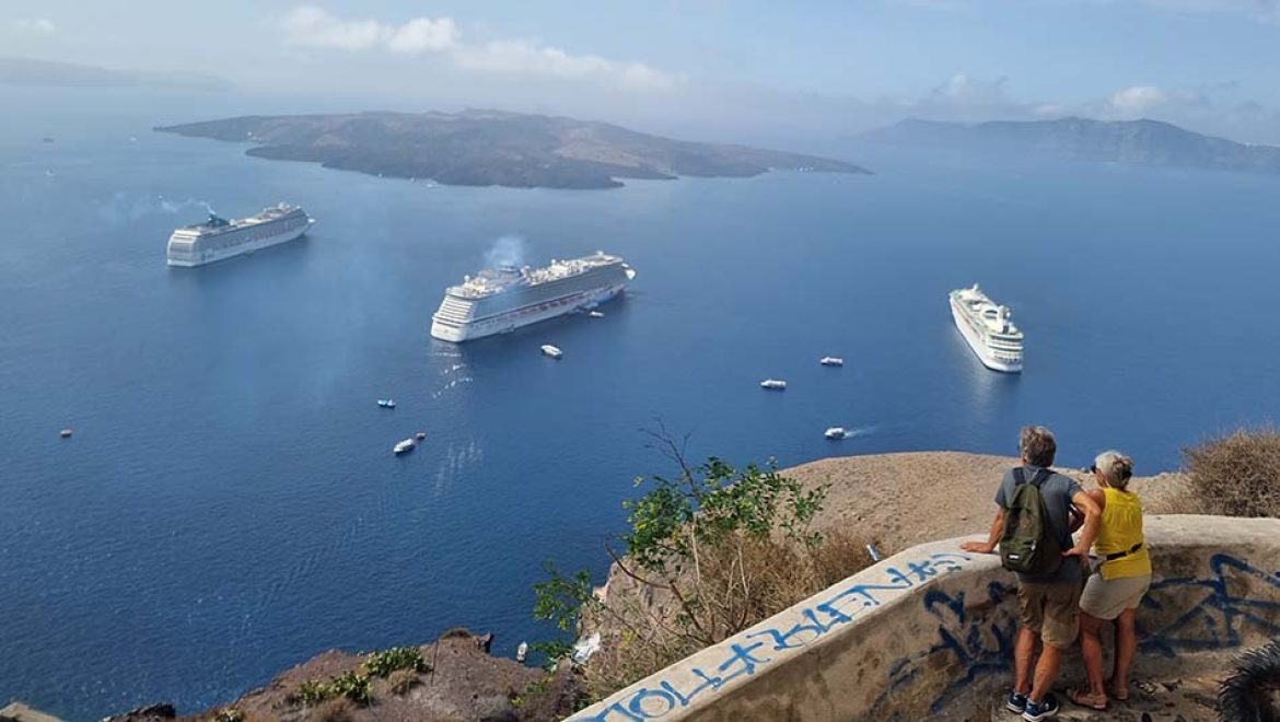 עוגנים ומשלמים: יוון מכניסה את נוסעי הקרוזים למשוואה הכלכלית