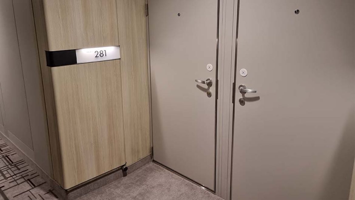 בקשה לאורחים: “כבדו את כללי הכניסה לחדרים ביום העלייה לאונייה”