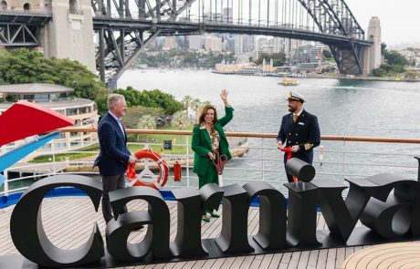 שתי אוניות הצטרפו באופן רשמי לצי קרניבל קרוז ליין באוסטרליה