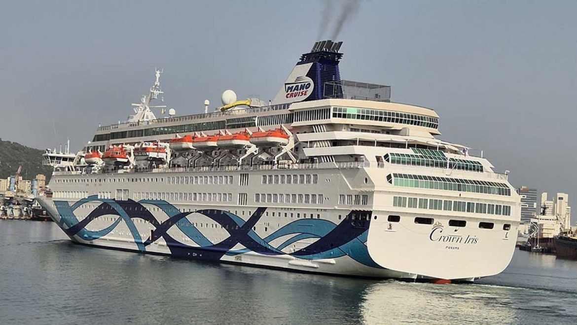 ‘קראון איריס’ של מנו ספנות התקבלה בנמל חיפה באירוע חגיגי